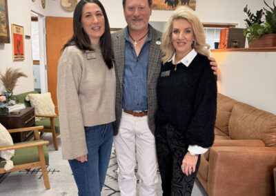 Beth, JM, and Michelle the Riverside team